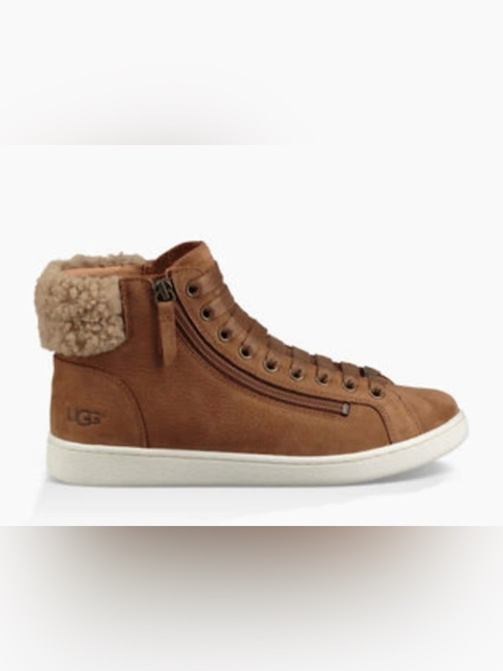 UGG • Women’s Olive High-Top Sneaker • Size 9